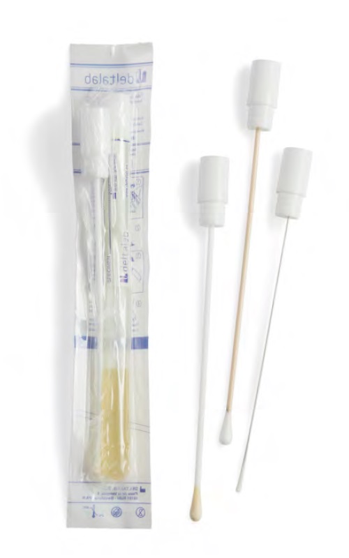 Stuart swabs. Sterile