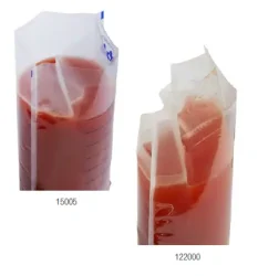 Sterile bag with full size filter for homogenizer