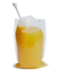 Sterile homogenizer lateral filter bag