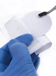Gridded cellulose nitrate filters