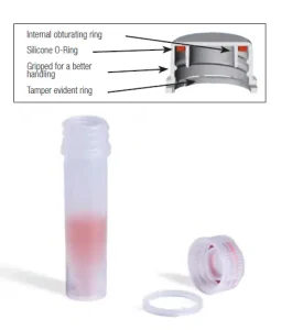 Screw thread tamper evident microtubes Screw thread tamper evident microtubes