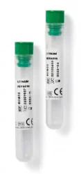 Lithium heparin tubes
